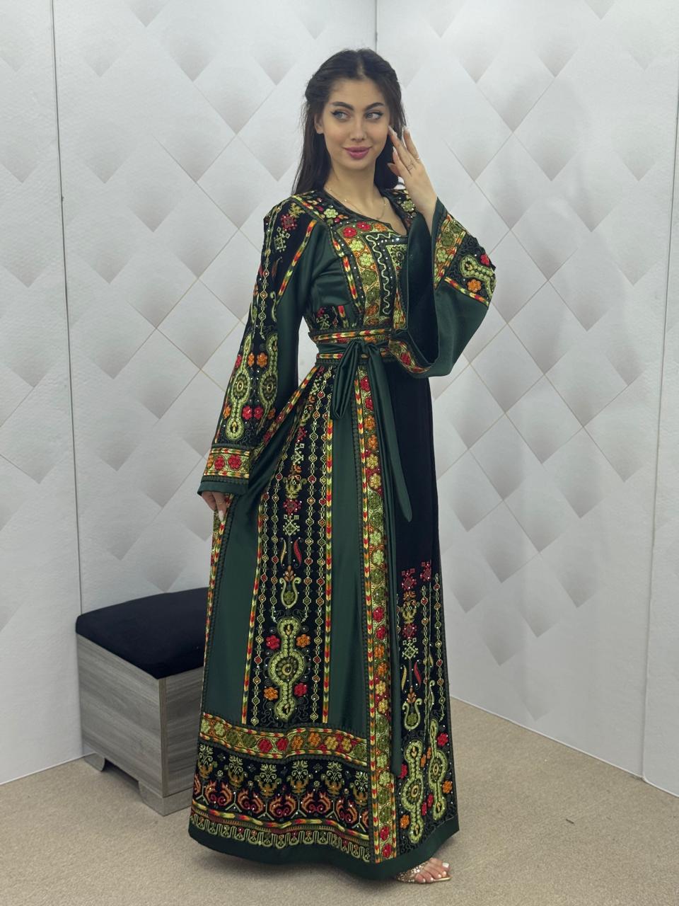 Haifa Soul - High Quality Embroidered Palestinian style Thobe