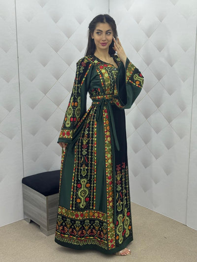Haifa Soul - High Quality Embroidered Palestinian style Thobe