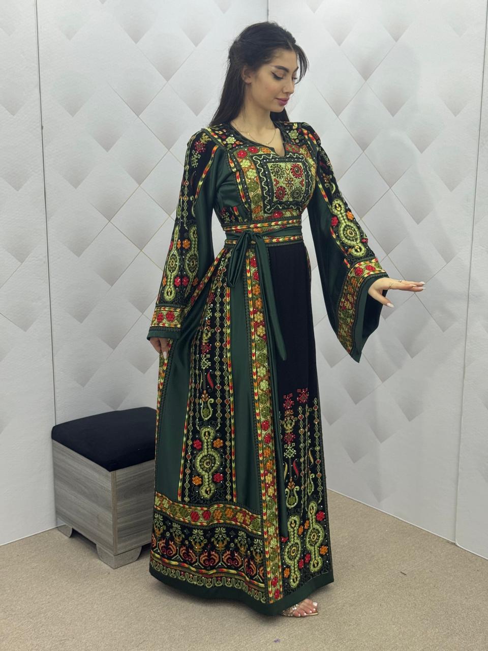 Haifa Soul - High Quality Embroidered Palestinian style Thobe