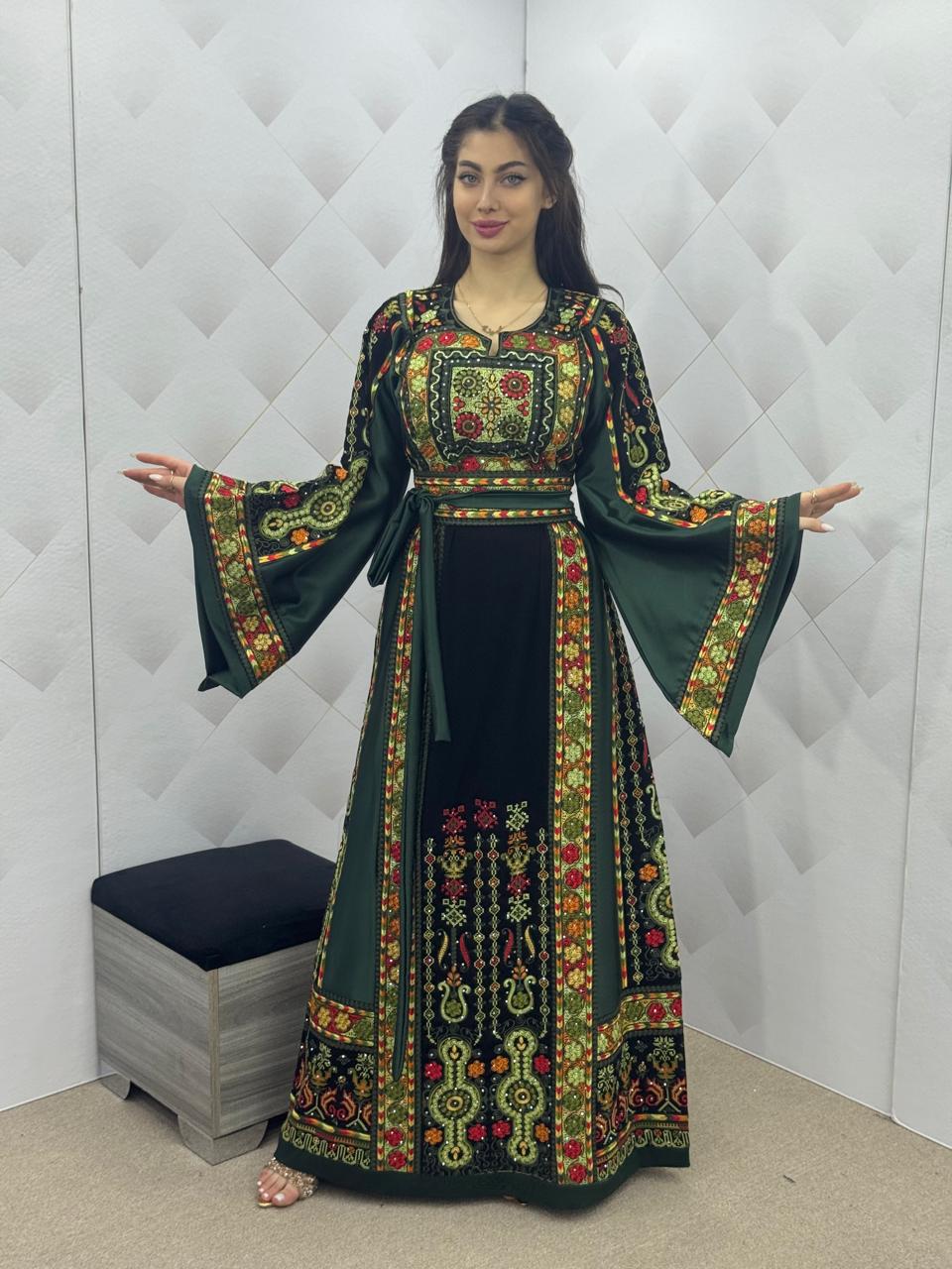 Haifa Soul - High Quality Embroidered Palestinian style Thobe