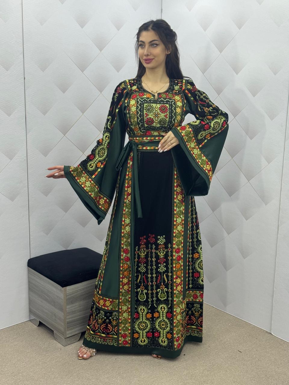 Haifa Soul - High Quality Embroidered Palestinian style Thobe
