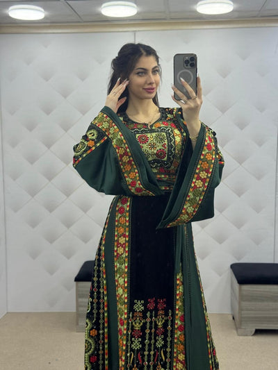 Haifa Soul - High Quality Embroidered Palestinian style Thobe