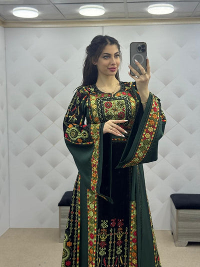 Haifa Soul - High Quality Embroidered Palestinian style Thobe