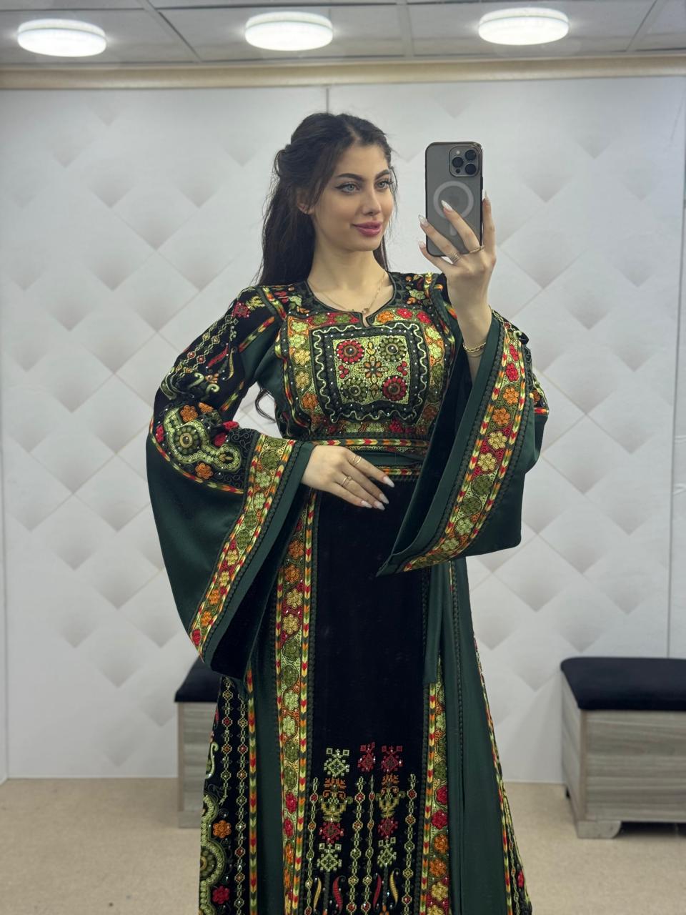 Haifa Soul - High Quality Embroidered Palestinian style Thobe