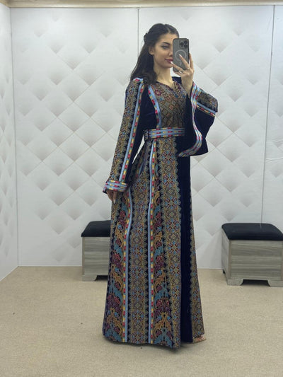 Dunes of Hebron - High Quality Embroidered Palestinian style Thobe