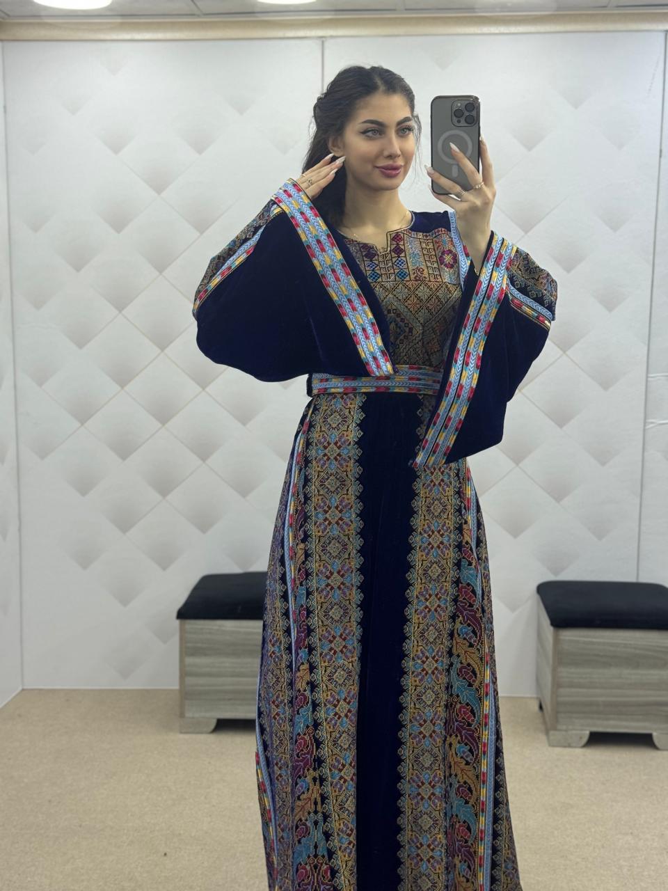 Jerusalem Spirit - High Quality Embroidered Palestinian style Thobe