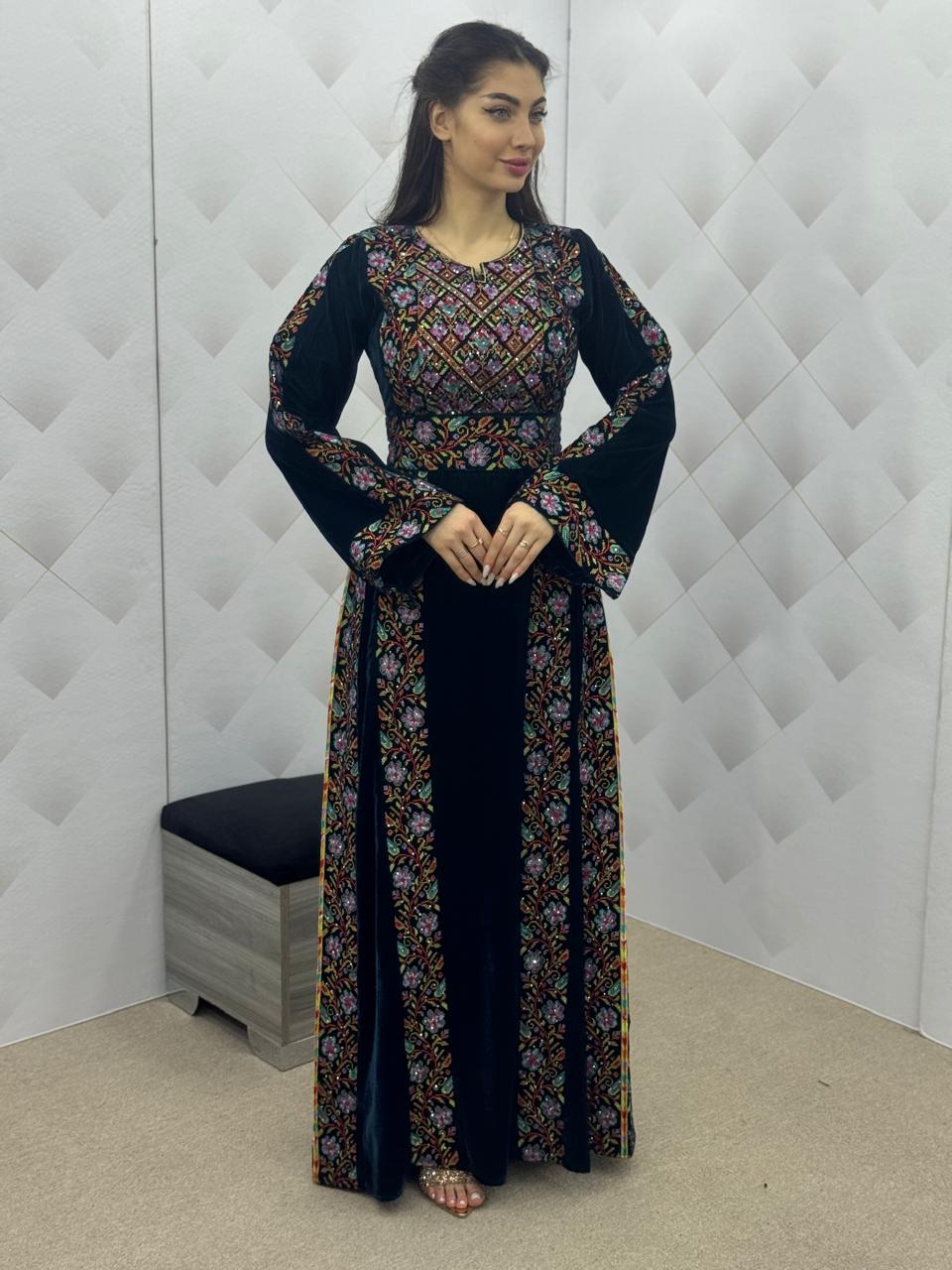 Flair Of Safad- High Quality Embroidered Palestinian style Thobe