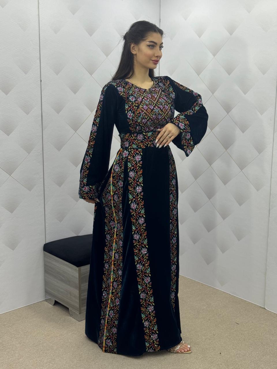 Flair Of Safad- High Quality Embroidered Palestinian style Thobe