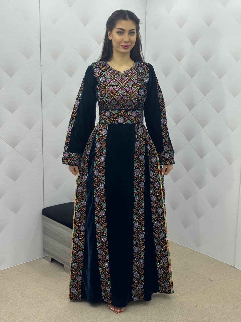 Flair Of Safad- High Quality Embroidered Palestinian style Thobe