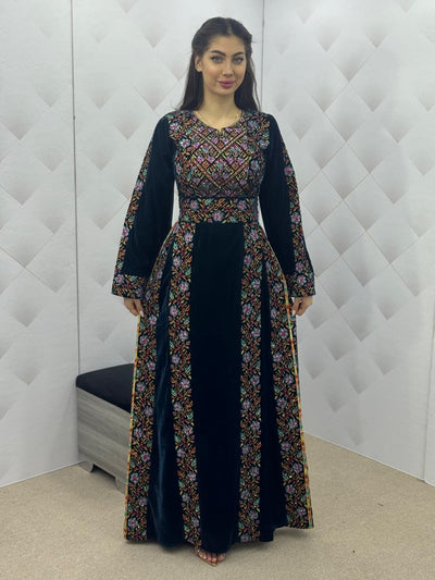 Flair Of Safad- High Quality Embroidered Palestinian style Thobe