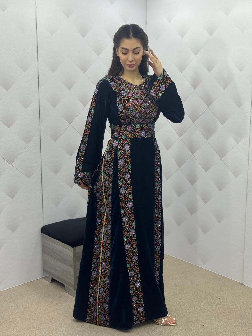 Flair Of Safad- High Quality Embroidered Palestinian style Thobe