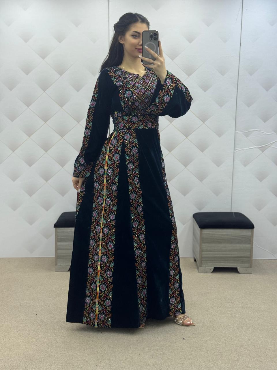 Flair Of Safad- High Quality Embroidered Palestinian style Thobe