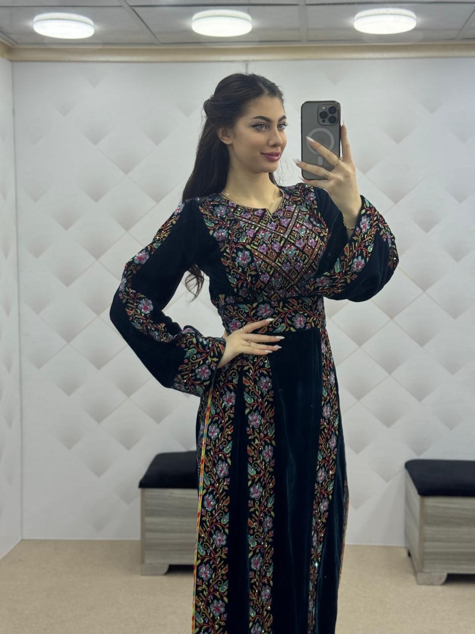 Flair Of Safad- High Quality Embroidered Palestinian style Thobe