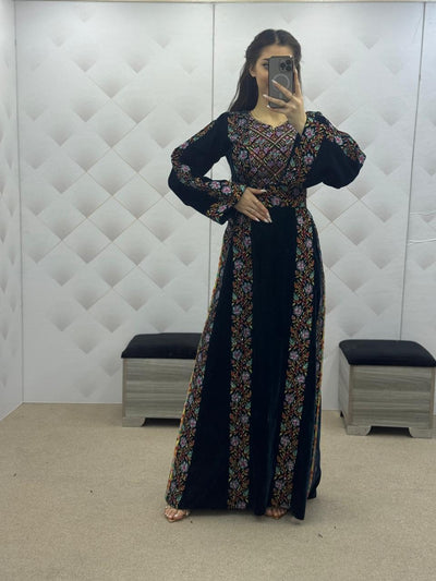 Flair Of Safad- High Quality Embroidered Palestinian style Thobe