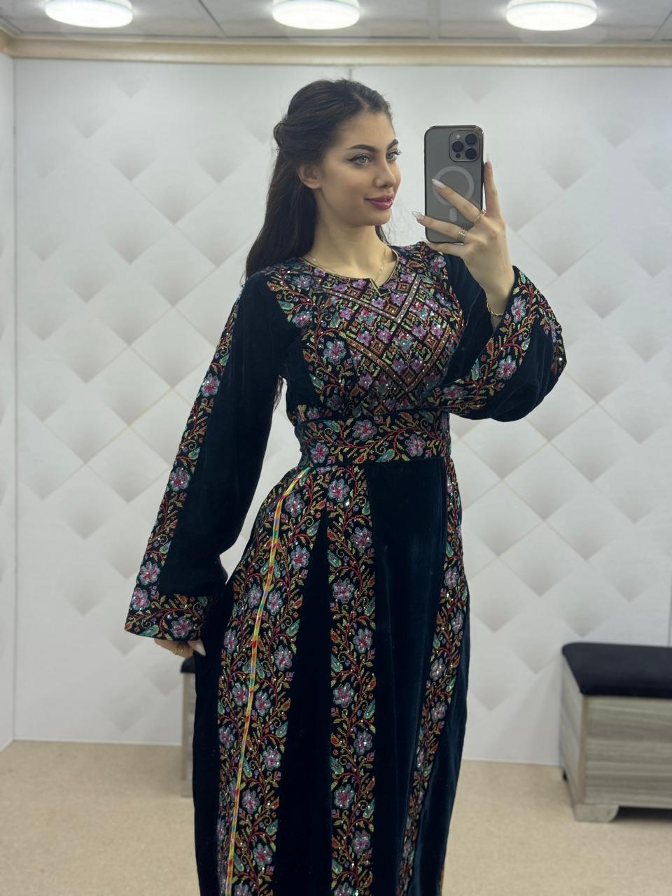 Flair Of Safad- High Quality Embroidered Palestinian style Thobe