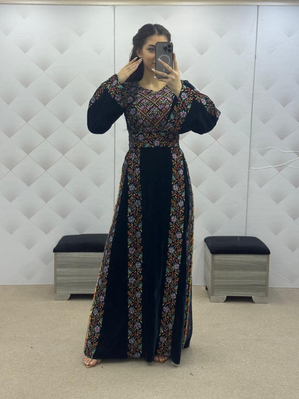 Flair Of Safad- High Quality Embroidered Palestinian style Thobe