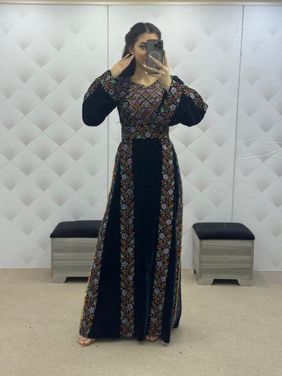 Flair Of Safad- High Quality Embroidered Palestinian style Thobe