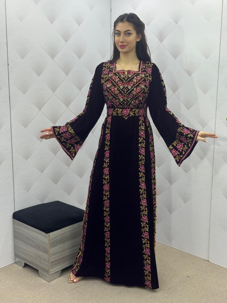 Threads Of Elegance - High Quality Embroidered Palestinian style Thobe