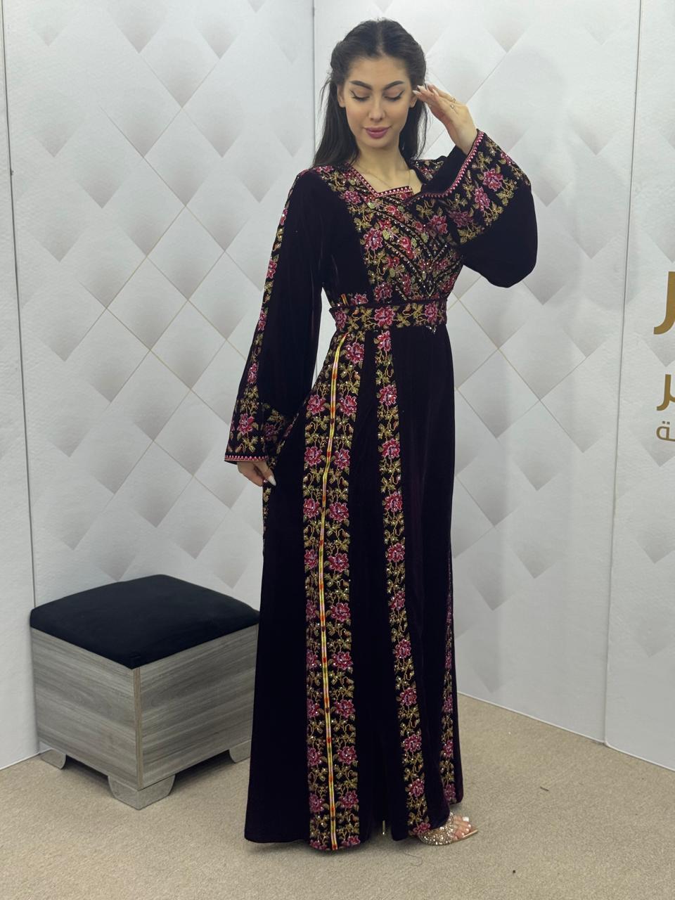 Threads Of Elegance - High Quality Embroidered Palestinian style Thobe