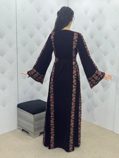 Threads Of Elegance - High Quality Embroidered Palestinian style Thobe