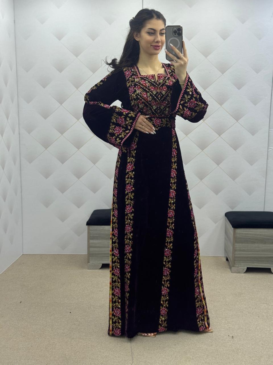 Threads Of Elegance - High Quality Embroidered Palestinian style Thobe