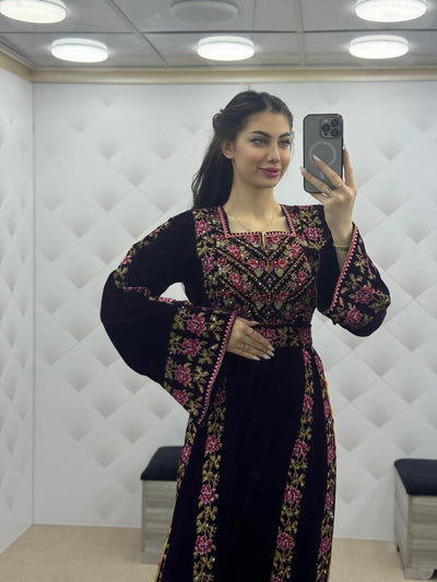 Threads Of Elegance - High Quality Embroidered Palestinian style Thobe