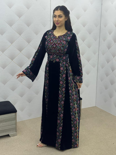 Threads Of Elegance - High Quality Embroidered Palestinian style Thobe