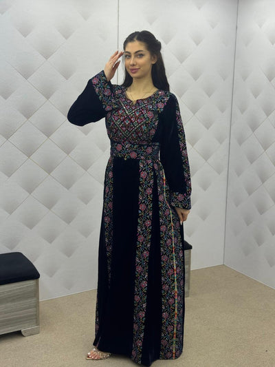 Threads Of Elegance - High Quality Embroidered Palestinian style Thobe