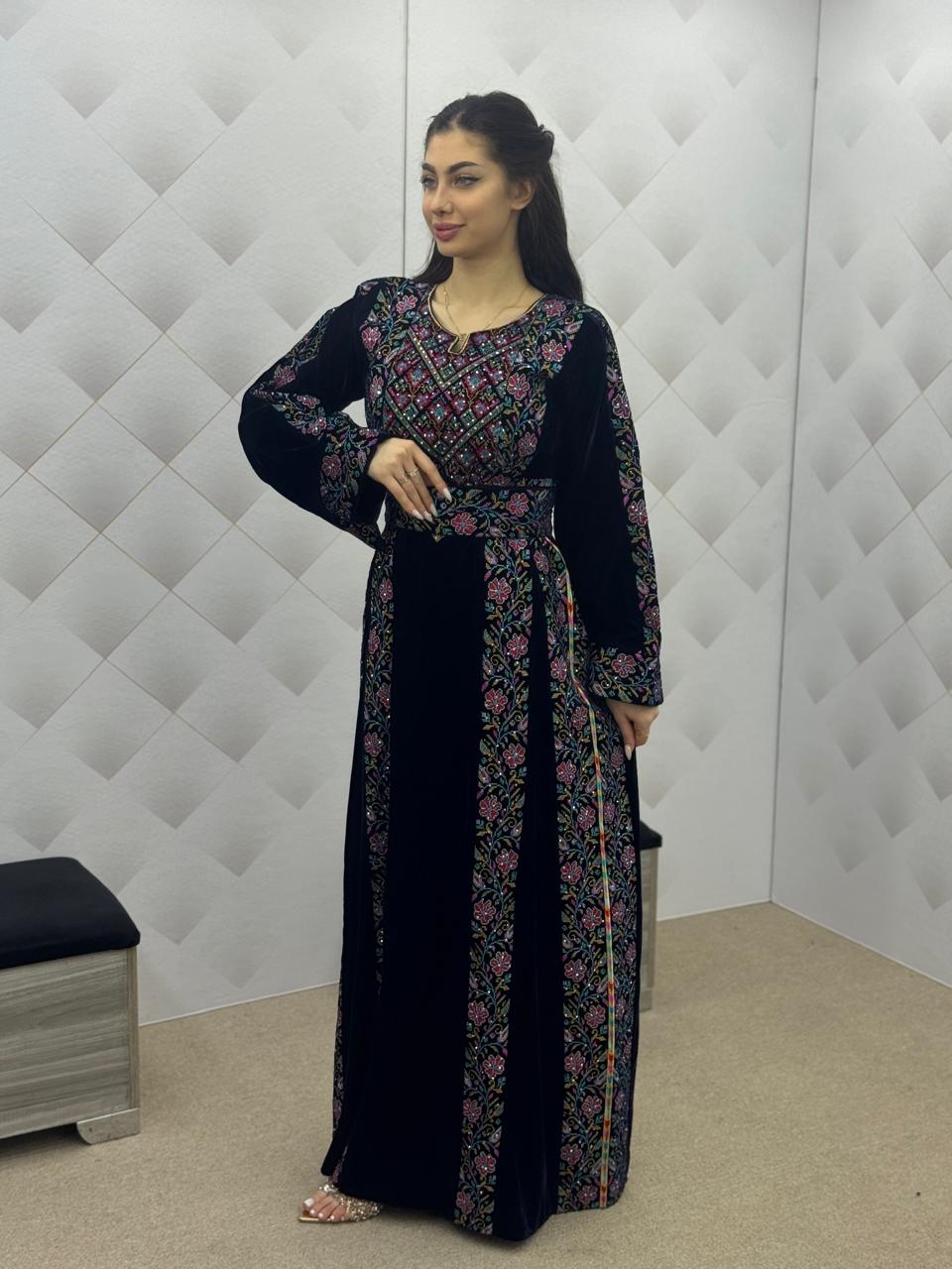Threads Of Elegance - High Quality Embroidered Palestinian style Thobe