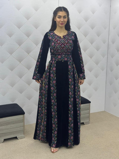 Threads Of Elegance - High Quality Embroidered Palestinian style Thobe