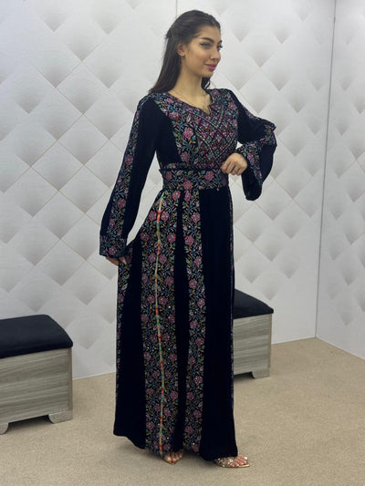 Threads Of Elegance - High Quality Embroidered Palestinian style Thobe