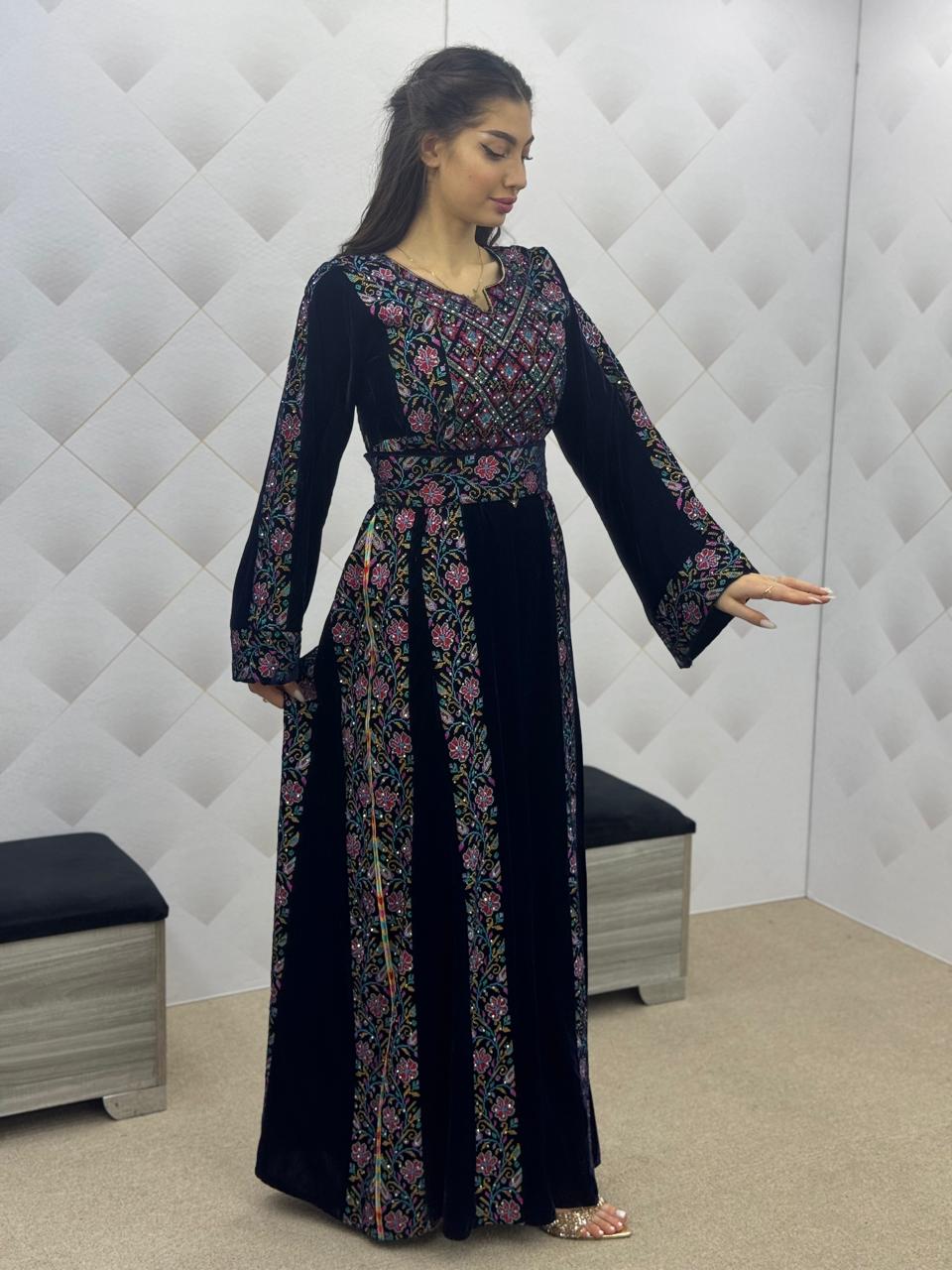 Threads Of Elegance - High Quality Embroidered Palestinian style Thobe