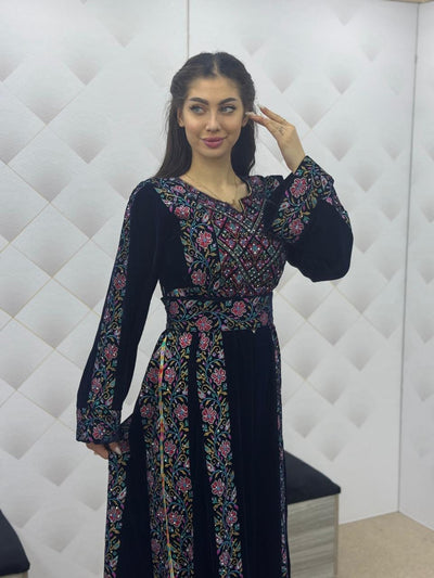 Threads Of Elegance - High Quality Embroidered Palestinian style Thobe