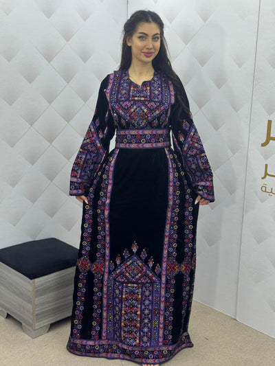 Viola - High Quality Embroidered Palestinian style Thobe