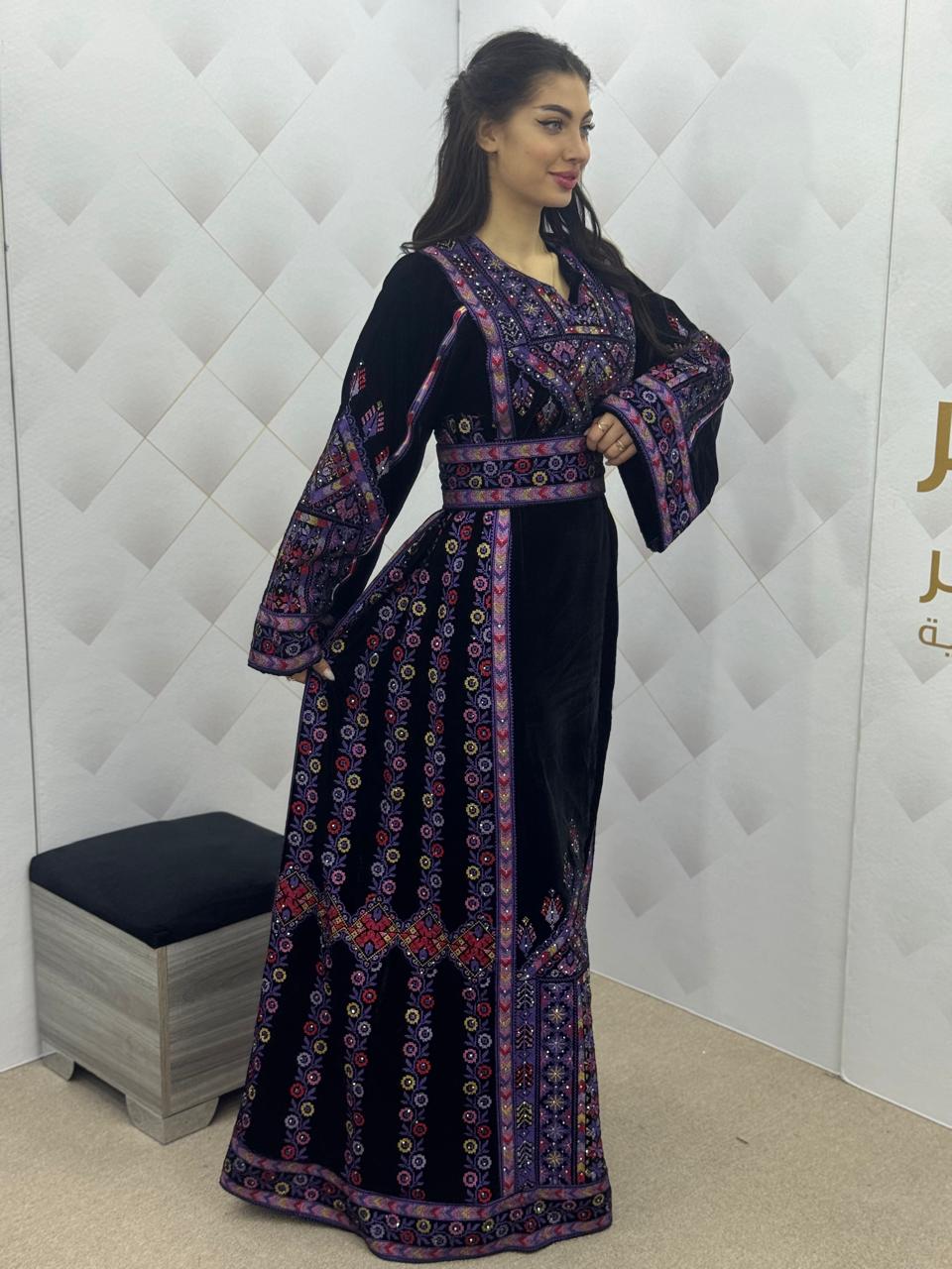 Viola - High Quality Embroidered Palestinian style Thobe