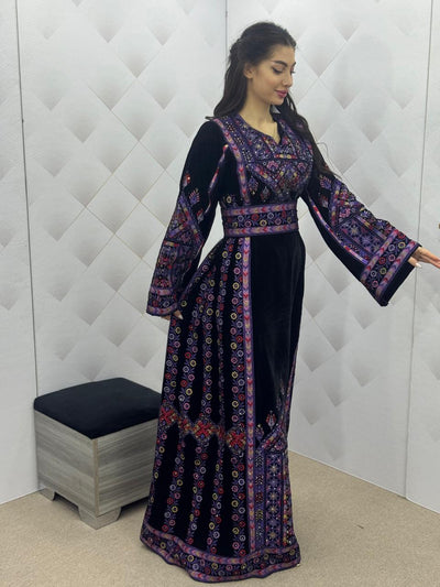 Viola - High Quality Embroidered Palestinian style Thobe