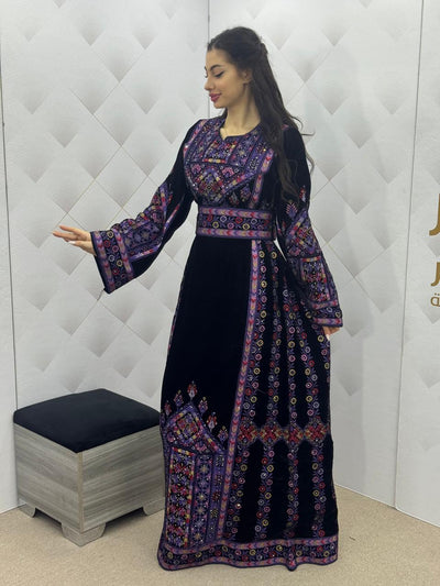 Viola - High Quality Embroidered Palestinian style Thobe