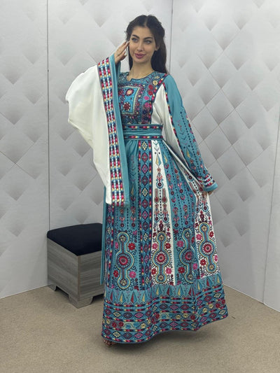 Nablus Threads - High Quality Embroidered Palestinian style Thobe