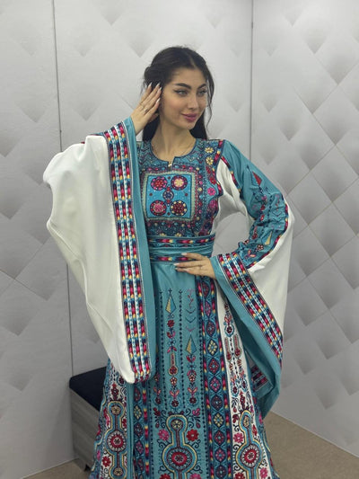 Nablus Threads - High Quality Embroidered Palestinian style Thobe