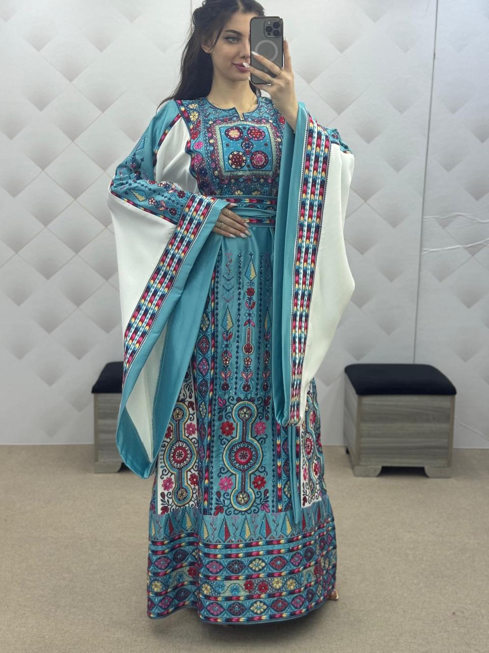 Nablus Threads - High Quality Embroidered Palestinian style Thobe