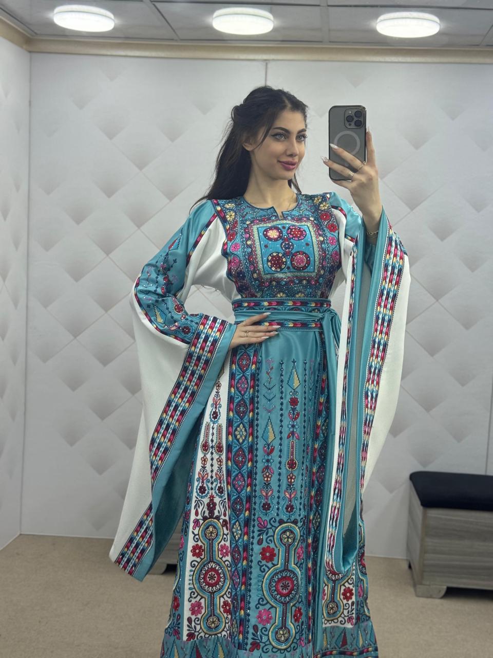Nablus Threads - High Quality Embroidered Palestinian style Thobe