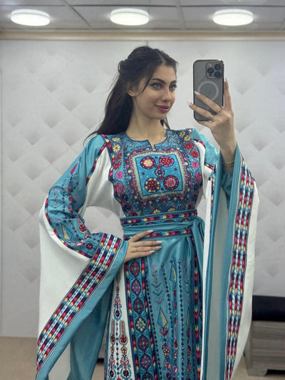 Nablus Threads - High Quality Embroidered Palestinian style Thobe