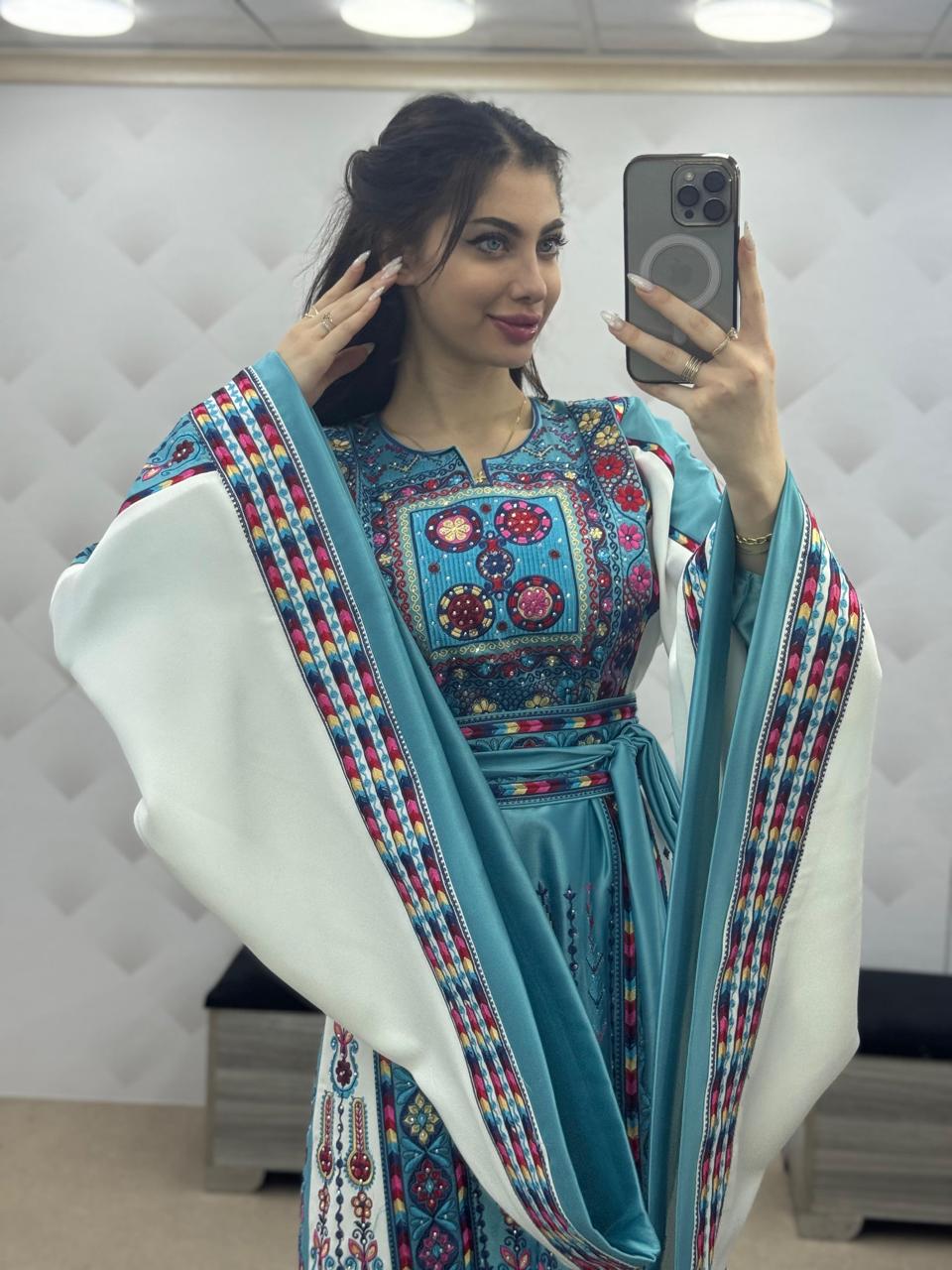 Nablus Threads - High Quality Embroidered Palestinian style Thobe