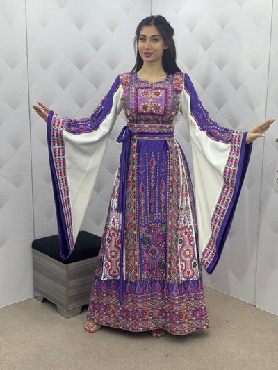 Nablus Threads - High Quality Embroidered Palestinian style Thobe