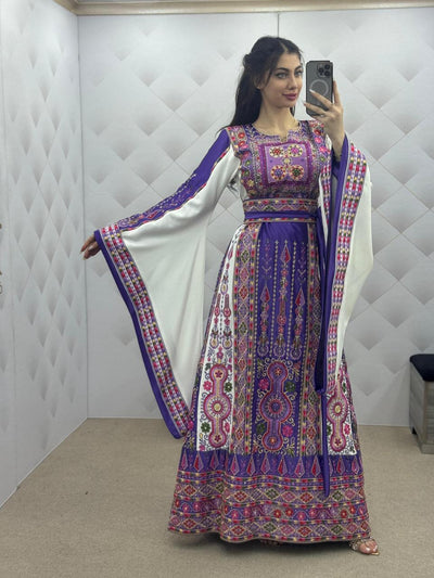 Nablus Threads - High Quality Embroidered Palestinian style Thobe