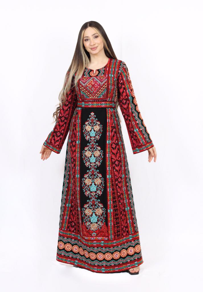 Dunes Of Ramallah - High Quality Embroidered Palestinian style Thobe