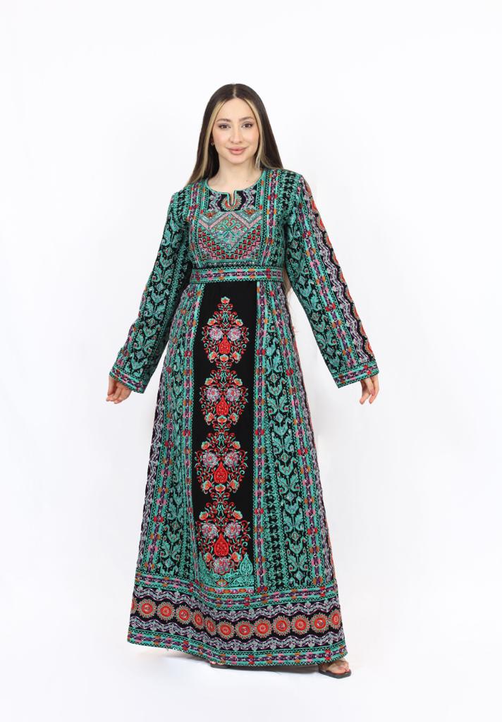 Dunes Of Ramallah - High Quality Embroidered Palestinian style Thobe