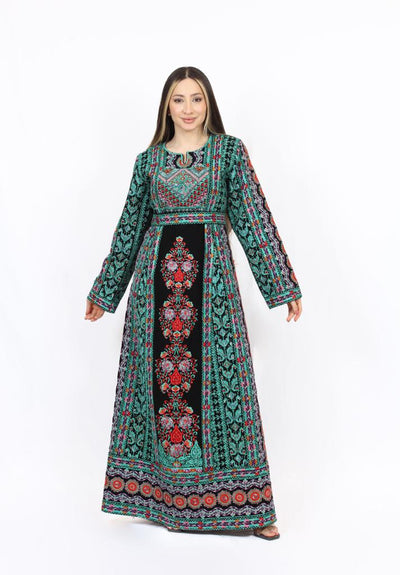 Dunes Of Ramallah - High Quality Embroidered Palestinian style Thobe