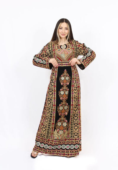Dunes Of Ramallah - High Quality Embroidered Palestinian style Thobe