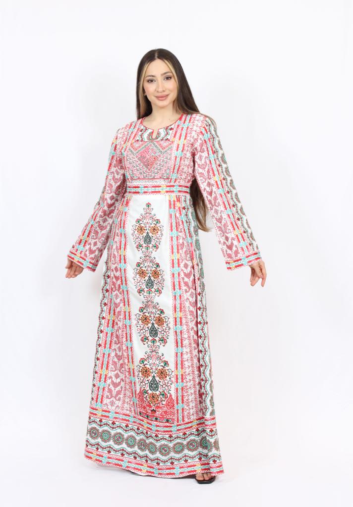 Dunes Of Ramallah - High Quality Embroidered Palestinian style Thobe